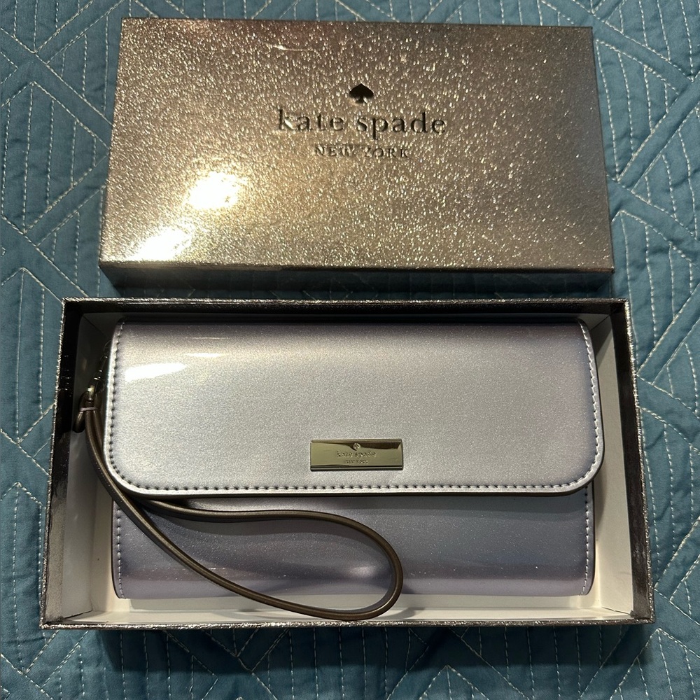 NWT Kate Spade Kenzie Flip Wristlet Wallet